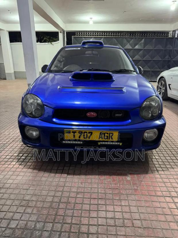 Subaru Impreza 2.0 WRX STi 2002 Blue
