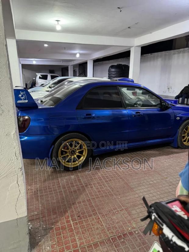 Subaru Impreza 2.0 WRX STi 2002 Blue