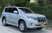 Toyota Land Cruiser Prado 2018 Silver for sale