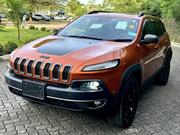 Jeep Cherokee Limited 4x4 2016 Orange for sale