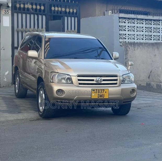 Toyota Kluger 2006 Gold