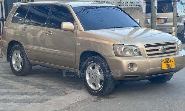 Toyota Kluger 2006 Gold