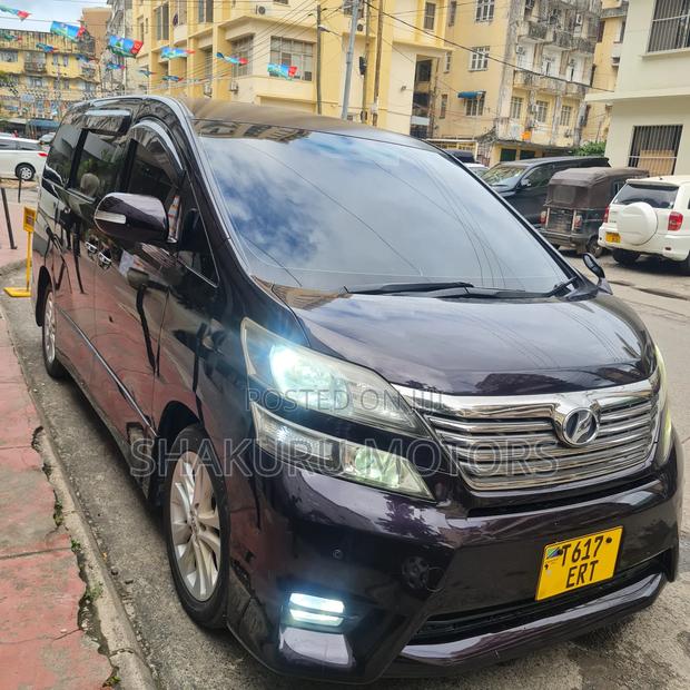 Toyota Alphard 2009 Purple