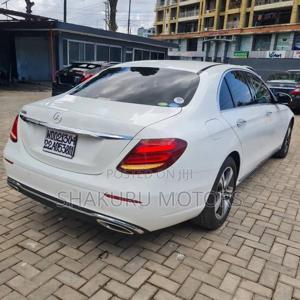 Mercedes-Benz E200 2017 White