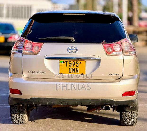 Toyota Harrier 2007 Gold