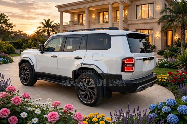 Toyota Land Cruiser Prado 2024 White