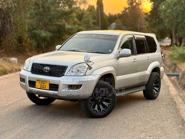 Toyota Land Cruiser Prado 2004 Silver