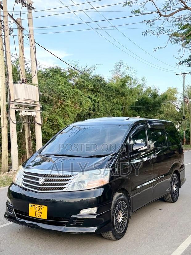 Toyota Alphard 2.4 Hybrid AWD 2006 Black