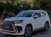 Lexus LX 600 2023 White for sale
