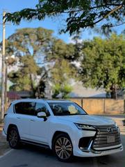 Lexus LX 600 2023 White for sale