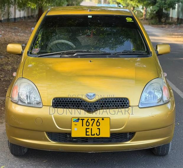 Toyota Vitz 2002 Gold