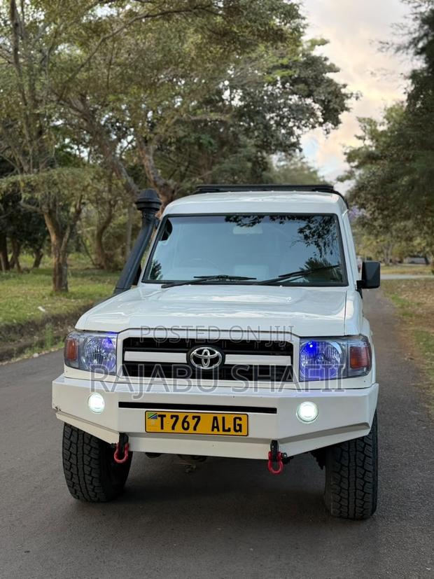 Toyota Land Cruiser 2002 White