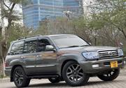 Toyota Land Cruiser 2002 Gray for sale