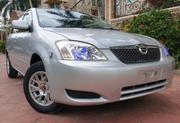Toyota Allex 2004 Silver for sale