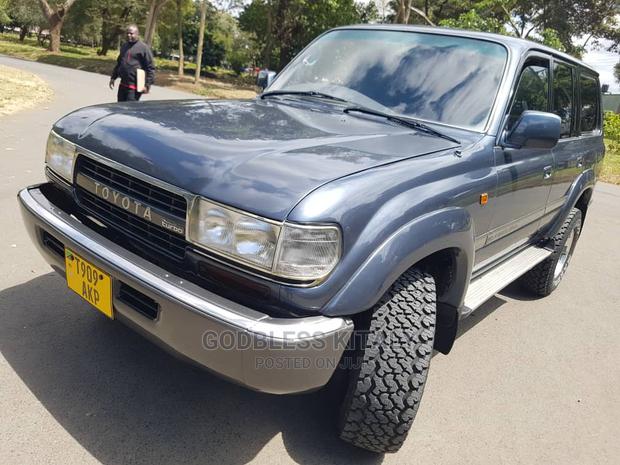 Toyota Land Cruiser 1996 Gray