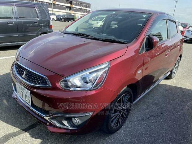 Mitsubishi Mirage 2016 Red