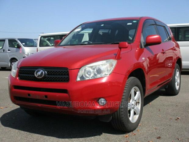 Toyota RAV4 2007 Red