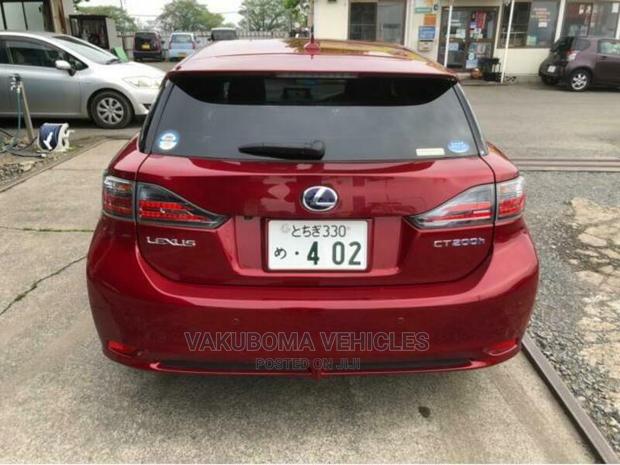 Lexus CT 2013 Red