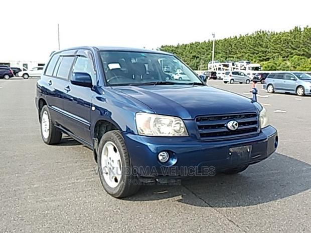 Toyota Kluger 2004 Blue