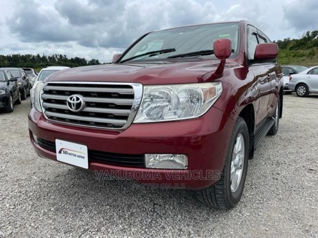 Toyota Land Cruiser 2008 Burgandy