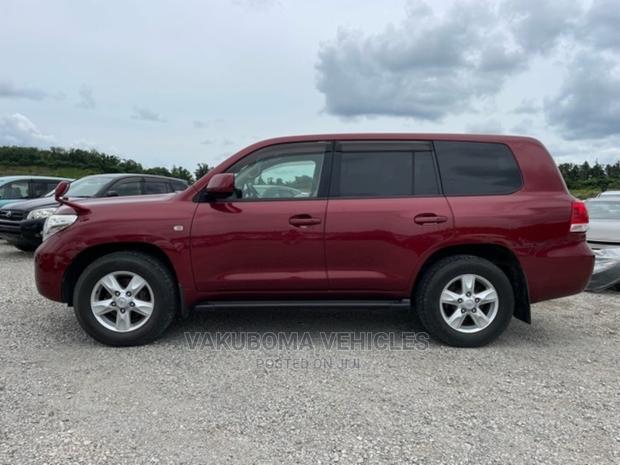 Toyota Land Cruiser 2008 Burgandy