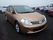 Nissan Tiida 2009 Orange for sale