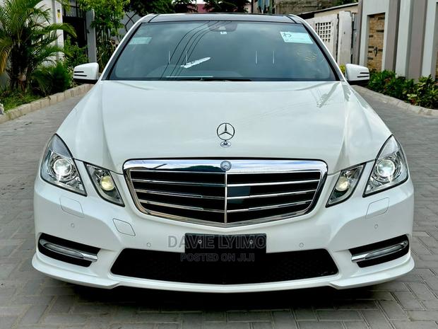 Mercedes-Benz E63 2012 White