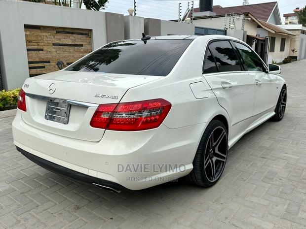Mercedes-Benz E63 2012 White