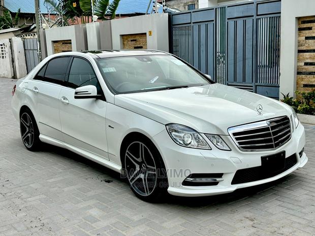 Mercedes-Benz E63 2012 White