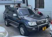 Toyota Land Cruiser 100 4.2 TD 2005 Gray for sale