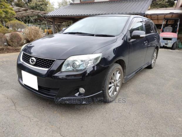 Toyota Corolla Fielder 2010 Black