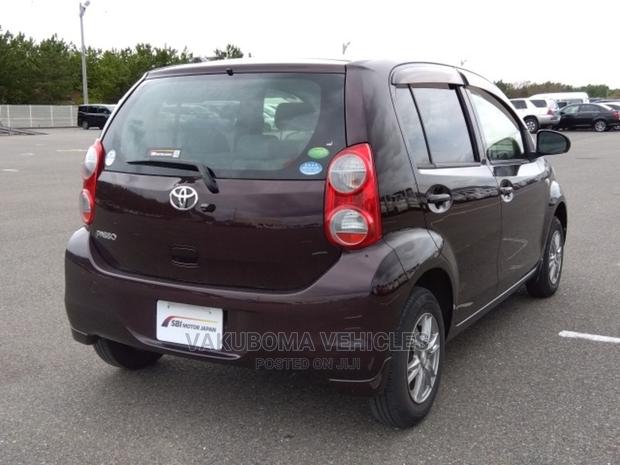 Toyota Passo 2012 Burgandy