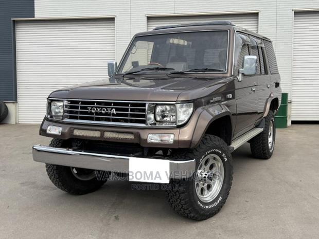 Toyota Land Cruiser Prado 1991 Brown