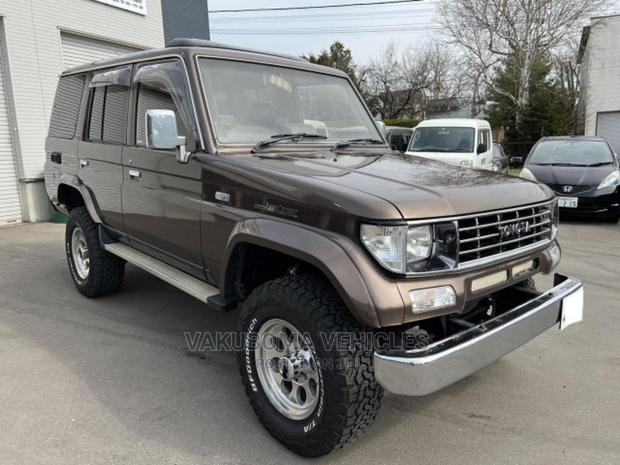 Toyota Land Cruiser Prado 1991 Brown
