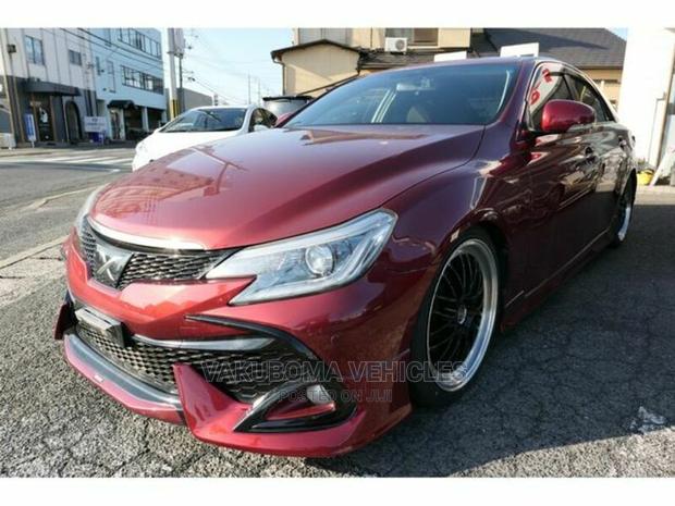 Toyota Mark X 2012 Burgundy
