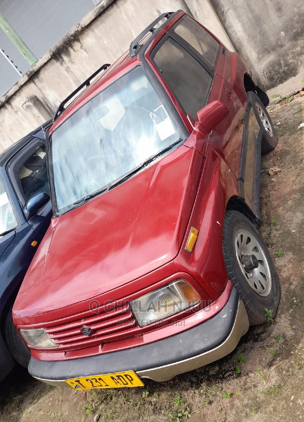 Suzuki Escudo 1993 Red