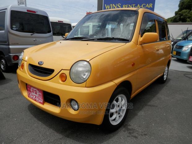 Subaru Pleo 2002 Yellow