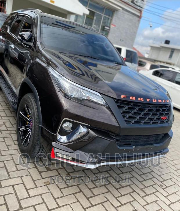 Toyota Fortuner 2016 Matt Black