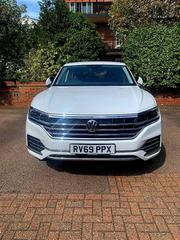 Volkswagen Touareg 2019 White for sale