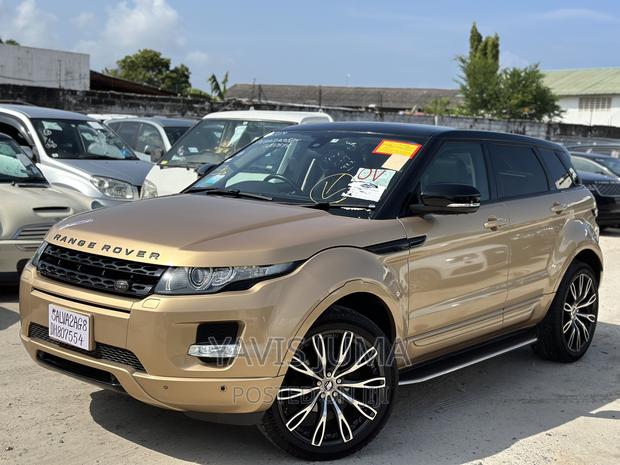 Land Rover Range Rover Evoque 2013 Gold
