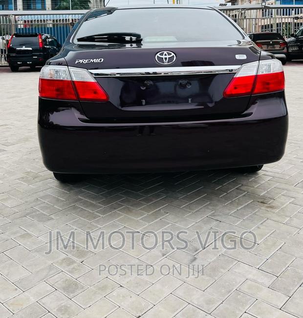 Toyota Premio 2008 Burgundy