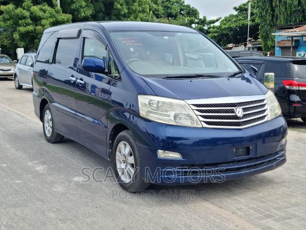 Toyota Alphard 2007 Blue