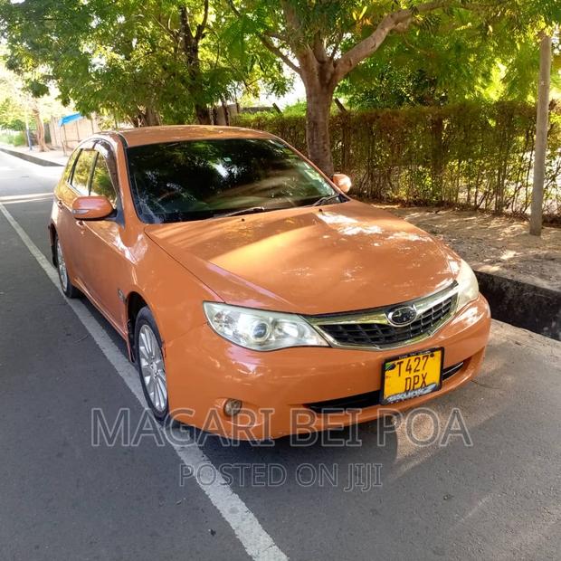 Subaru Impreza 2008 Orange