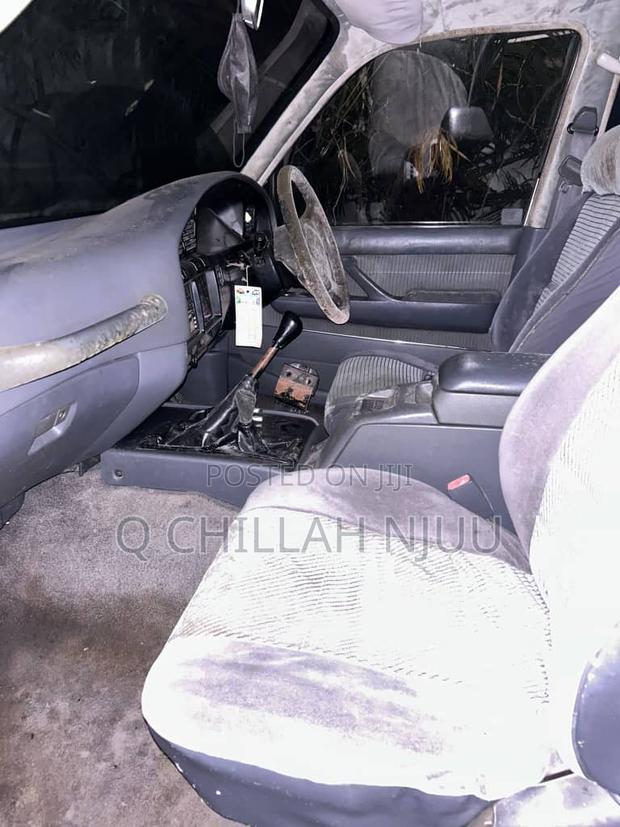 Toyota Land Cruiser 1996 Silver