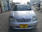Toyota Allex 2005 Silver for sale