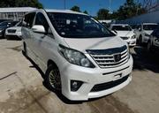 Toyota Alphard 2.4 Petrol FWD 2013 White for sale
