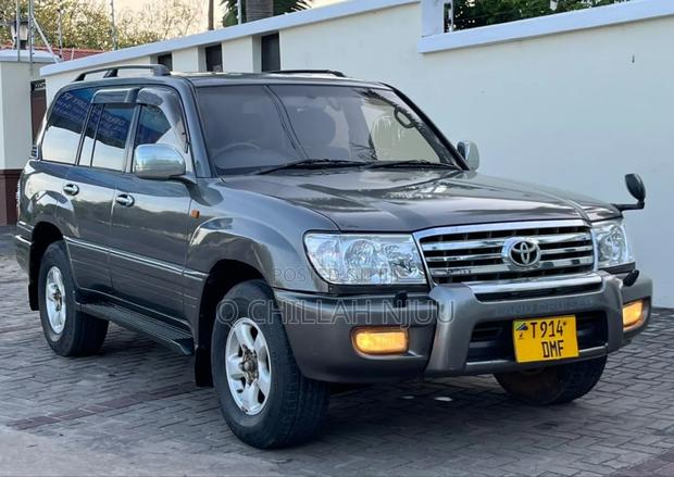 Toyota Land Cruiser 2001 Gray