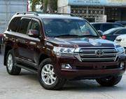 Toyota Land Cruiser 2017 Burgundy for sale