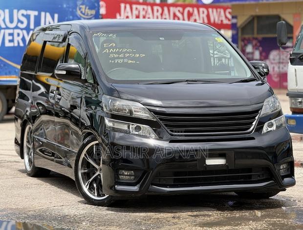 Toyota Vellfire 2008 Matt Black