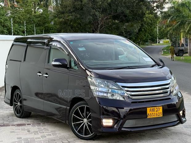 Toyota Vellfire 2009 Burgundy